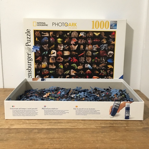 Ravensburger Puzzle 1000 Pieces National Geographic PhotoArk Joel Sartore Animal - Picture 2 of 4